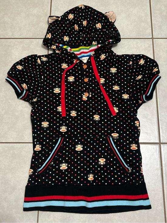 Paul Frank Sweaters - Y2K Paul Frank short-sleeved hoodie